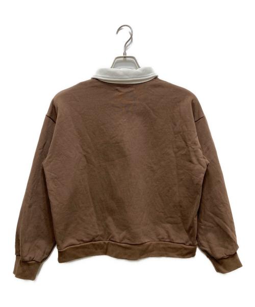 THE TOE（ザ・トゥー）THE TOE (ザ・トゥー) Embankment Sweatshirt ブラウン サイズ:Sの古着・服飾アイテム