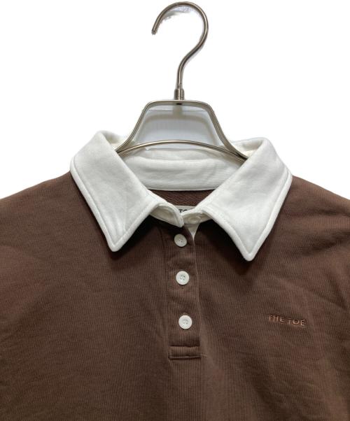 THE TOE（ザ・トゥー）THE TOE (ザ・トゥー) Embankment Sweatshirt ブラウン サイズ:Sの古着・服飾アイテム
