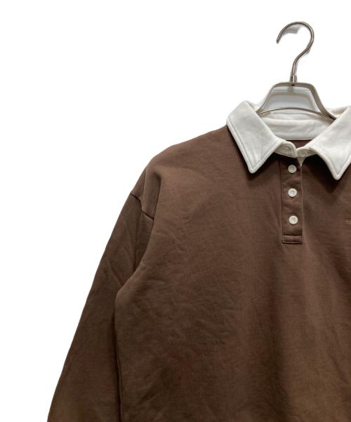 THE TOE（ザ・トゥー）THE TOE (ザ・トゥー) Embankment Sweatshirt ブラウン サイズ:Sの古着・服飾アイテム