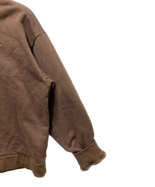 THE TOE（ザ・トゥー）THE TOE (ザ・トゥー) Embankment Sweatshirt ブラウン サイズ:Sの古着・服飾アイテム
