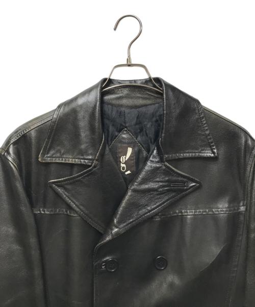 USED（ユーズド）USED (ユーズド) レザージャケット ブラック サイズ:50の古着・服飾アイテム