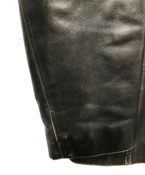 USED（ユーズド）USED (ユーズド) レザージャケット ブラック サイズ:50の古着・服飾アイテム