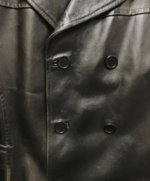 USED（ユーズド）USED (ユーズド) レザージャケット ブラック サイズ:50の古着・服飾アイテム
