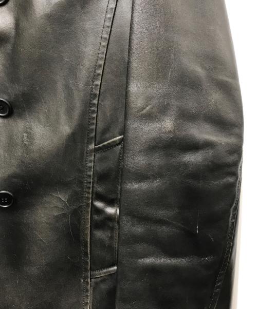 USED（ユーズド）USED (ユーズド) レザージャケット ブラック サイズ:50の古着・服飾アイテム