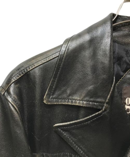 USED（ユーズド）USED (ユーズド) レザージャケット ブラック サイズ:50の古着・服飾アイテム