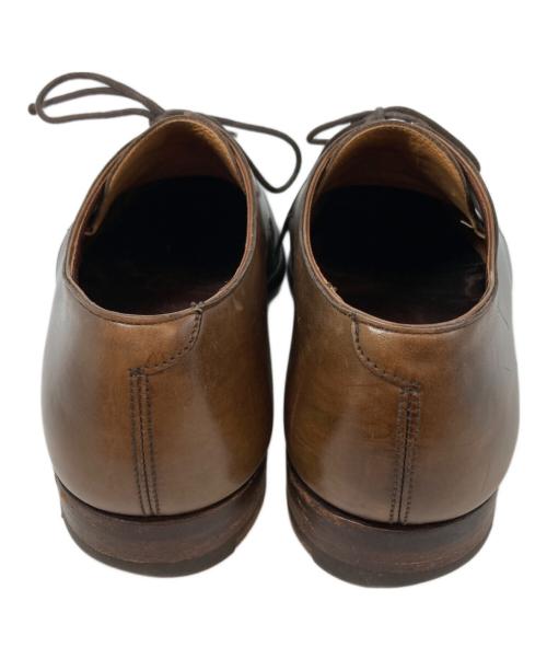 Crockett & Jones（クロケット＆ジョーンズ）Crockett & Jones (クロケット＆ジョーンズ) スタンレー プレーントゥシューズ　イギリス製　 ブラウン サイズ:7　1/2の古着・服飾アイテム