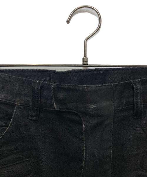 BALMAIN（バルマン）BALMAIN (バルマン) バイカーデニムパンツ ブラック サイズ:29の古着・服飾アイテム