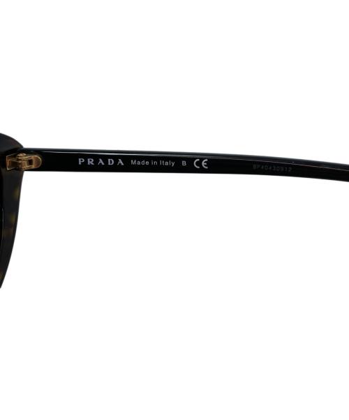 PRADA（プラダ）PRADA (プラダ) サングラス spr02v-f レッド×ブラウン サイズ:54□20の古着・服飾アイテム