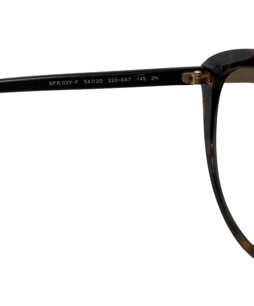 PRADA（プラダ）PRADA (プラダ) サングラス spr02v-f レッド×ブラウン サイズ:54□20の古着・服飾アイテム