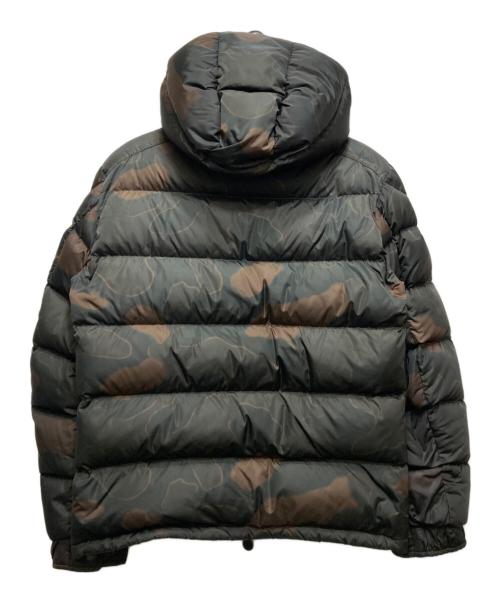 MONCLER（モンクレール）MONCLER (モンクレール) マヤ カモ柄ダウンジャケット グリーンの古着・服飾アイテム