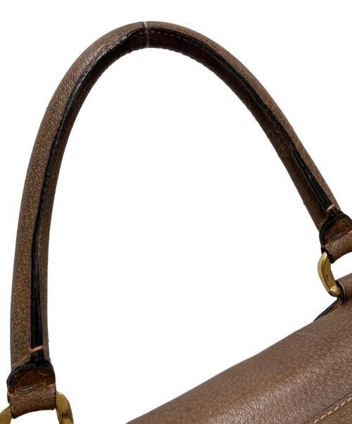 GUCCI（グッチ）GUCCI (グッチ) ヴィンテージボストンバッグ ブラウンの古着・服飾アイテム