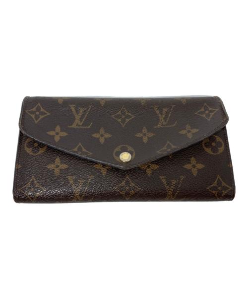 LOUIS VUITTON（ルイ ヴィトン）LOUIS VUITTON (ルイ ヴィトン) 長財布 M60531 /モノグラム /ポルトフォイユ・サラ 	 ブラウンの古着・服飾アイテム