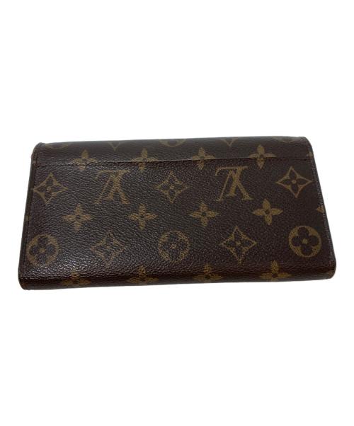 LOUIS VUITTON（ルイ ヴィトン）LOUIS VUITTON (ルイ ヴィトン) 長財布 M60531 /モノグラム /ポルトフォイユ・サラ 	 ブラウンの古着・服飾アイテム