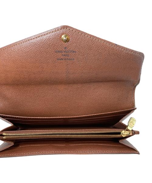 LOUIS VUITTON（ルイ ヴィトン）LOUIS VUITTON (ルイ ヴィトン) 長財布 M60531 /モノグラム /ポルトフォイユ・サラ 	 ブラウンの古着・服飾アイテム