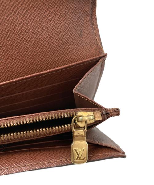 LOUIS VUITTON（ルイ ヴィトン）LOUIS VUITTON (ルイ ヴィトン) 長財布 M60531 /モノグラム /ポルトフォイユ・サラ 	 ブラウンの古着・服飾アイテム
