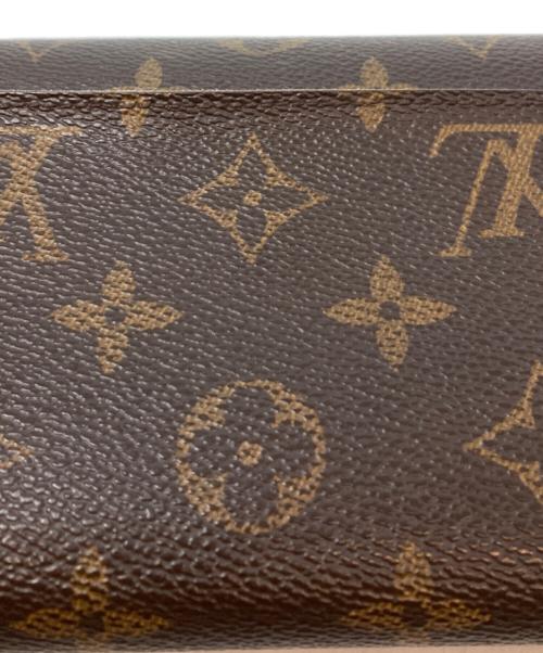 LOUIS VUITTON（ルイ ヴィトン）LOUIS VUITTON (ルイ ヴィトン) 長財布 M60531 /モノグラム /ポルトフォイユ・サラ 	 ブラウンの古着・服飾アイテム