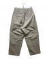 COOTIE PRODUCTIONS (クーティープロダクツ) Check Weather Cloth 2 Tuck Easy Pants(チェックウェザークロス2タックイージーパンツ)　 グレー サイズ:M：13000円
