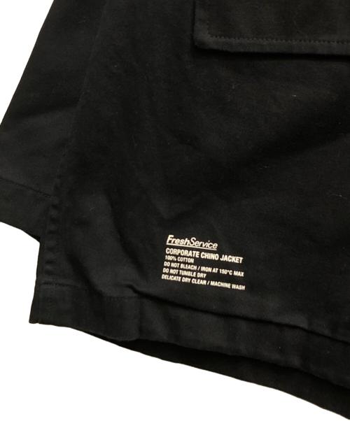 FreshService（フレッシュサービス）FreshService (フレッシュサービス) CORPORATE CHINO JACKET/コーポレートチノジャケット ブラック サイズ:Lの古着・服飾アイテム