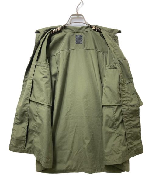 DAIWA PIER39（ダイワ ピア39）DAIWA PIER39 (ダイワ ピア39) Tech French Mil Field Shirts S/S(テックフレンチミルフィールドシャツS/S)　 オリーブ サイズ:Sの古着・服飾アイテム