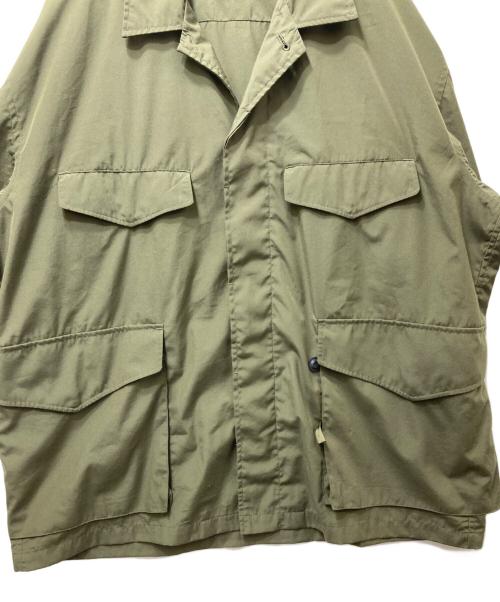 DAIWA PIER39（ダイワ ピア39）DAIWA PIER39 (ダイワ ピア39) Tech French Mil Field Shirts S/S(テックフレンチミルフィールドシャツS/S)　 オリーブ サイズ:Sの古着・服飾アイテム