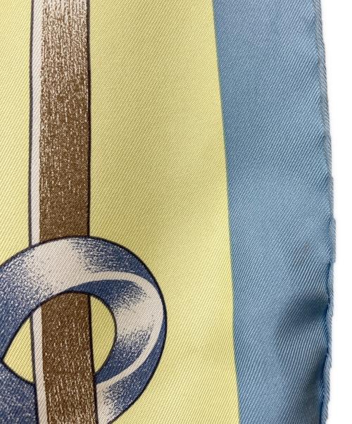 HERMES（エルメス）HERMES (エルメス) シルクスカーフ グレーの古着・服飾アイテム