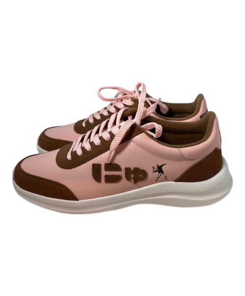 Sangacio（サンガッチョ）SANGACIO (サンガッチョ) BRANDALISED (ブランダライズド) Neapolitan ローカットスニーカー ピンクベージュ サイズ:27の古着・服飾アイテム