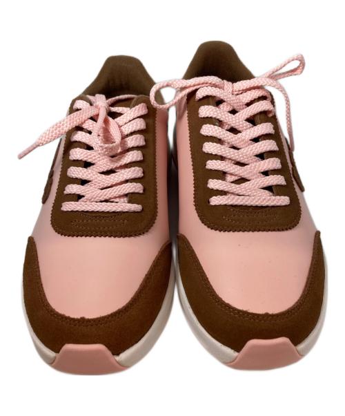 Sangacio（サンガッチョ）SANGACIO (サンガッチョ) BRANDALISED (ブランダライズド) Neapolitan ローカットスニーカー ピンクベージュ サイズ:27の古着・服飾アイテム