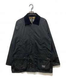 WACKO MARIA（ワコマリア）の古着「OILED HORSE RIDING JACKET (オイルドホースリーディングジャケット）/オイルドジャケット」｜ブラック