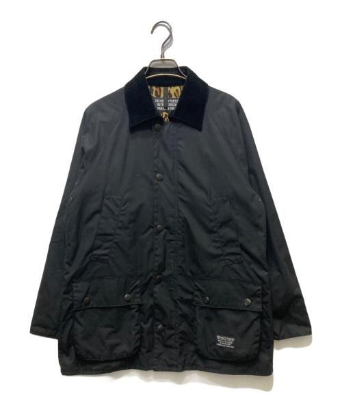 WACKO MARIA（ワコマリア）WACKO MARIA (ワコマリア) OILED HORSE RIDING JACKET (オイルドホースリーディングジャケット）/オイルドジャケット ブラック サイズ:Sの古着・服飾アイテム