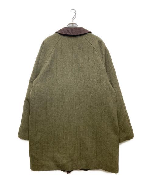 Barbour（バブアー）Barbour 90’s DERBY TWEED JACKET（90年代 ダービーツイードジャケット）/ ウールハンティングジャケット / ハーフコート / VINTAGE（ヴィンテージ）/ イングランド製 オリーブ サイズ:40の古着・服飾アイテム