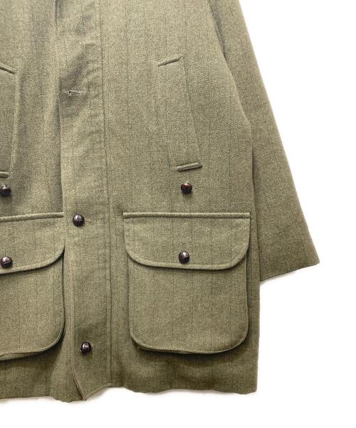 Barbour（バブアー）Barbour 90’s DERBY TWEED JACKET（90年代 ダービーツイードジャケット）/ ウールハンティングジャケット / ハーフコート / VINTAGE（ヴィンテージ）/ イングランド製 オリーブ サイズ:40の古着・服飾アイテム