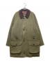 Barbour（バブアー）の古着「90’s DERBY TWEED JACKET（90年代 ダービーツイードジャケット）/ ウールハンティングジャケット / ハーフコート / VINTAGE（ヴィンテージ）/ イングランド製」｜オリーブ