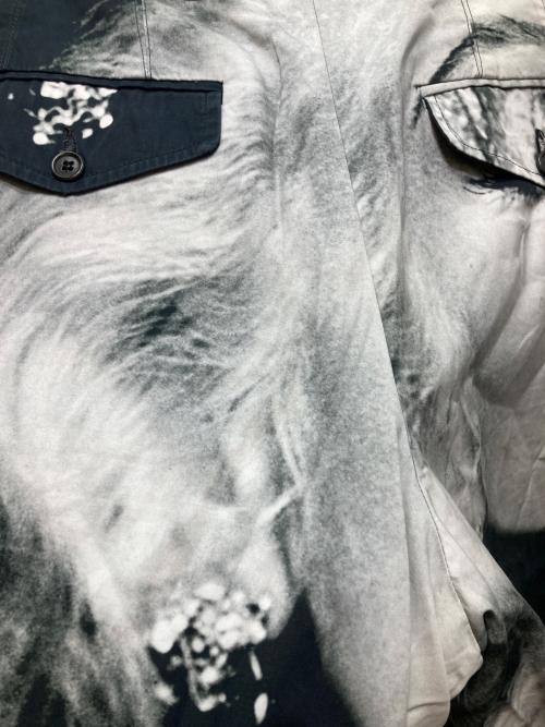 DRIES VAN NOTEN（ドリスヴァンノッテン）DRIES VAN NOTEN (ドリスヴァンノッテン) マリリン・モンロー 転写プリントショートパンツ ブラック サイズ:46の古着・服飾アイテム