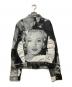 DRIES VAN NOTEN (ドリスヴァンノッテン) マリリン・モンロー 転写プリントトラッカージャケット /16SS  ブラック サイズ:L：80000円