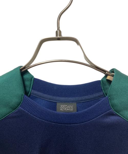 SEDAN ALL-PURPOSE（セダンオールパーパス）SEDAN ALL-PURPOSE (セダンオールパーパス) Team Training Top/チームトレーニングトップ ネイビー サイズ:XLの古着・服飾アイテム