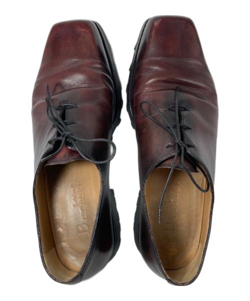 Berluti（ベルルッティ）Berluti (ベルルッティ) ウルティマ スクエアトゥ レザーシューズ /Berluti sport バーガンディー サイズ:6Eの古着・服飾アイテム