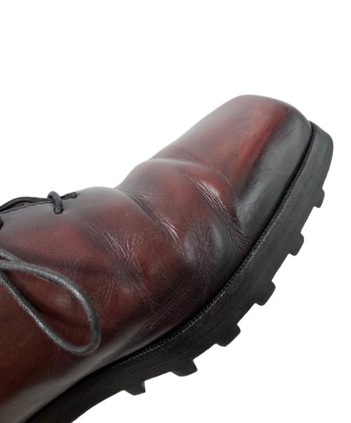 Berluti（ベルルッティ）Berluti (ベルルッティ) ウルティマ スクエアトゥ レザーシューズ /Berluti sport バーガンディー サイズ:6Eの古着・服飾アイテム