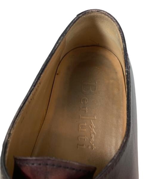 Berluti（ベルルッティ）Berluti (ベルルッティ) ウルティマ スクエアトゥ レザーシューズ /Berluti sport バーガンディー サイズ:6Eの古着・服飾アイテム