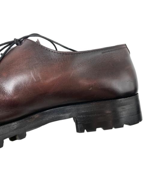 Berluti（ベルルッティ）Berluti (ベルルッティ) ウルティマ スクエアトゥ レザーシューズ /Berluti sport バーガンディー サイズ:6Eの古着・服飾アイテム