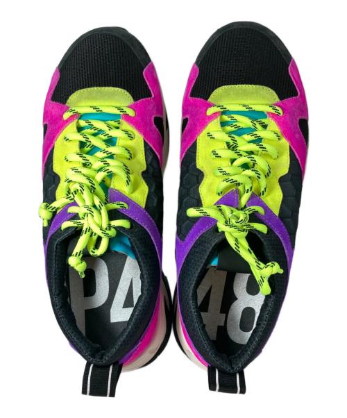 P448（ピィーフォーフォーエイト）P448 (ピィーフォーフォーエイト) Dean Aquamarine スニーカー (ディーンアクアマリンスニーカー） マルチカラー サイズ:42の古着・服飾アイテム