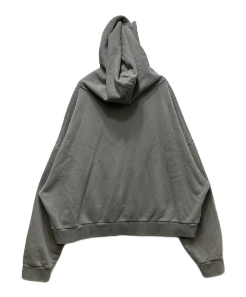 entire studios（エンタイアスタジオ）ENTIRE STUDIOS (エンタイアスタジオ) HEAVY HOODIE ウォッシュド加工長袖パーカー グレー サイズ:Lの古着・服飾アイテム