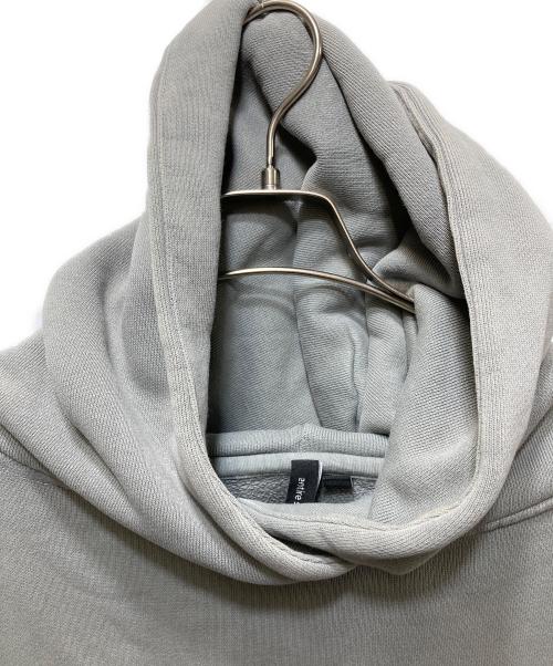 entire studios（エンタイアスタジオ）ENTIRE STUDIOS (エンタイアスタジオ) HEAVY HOODIE ウォッシュド加工長袖パーカー グレー サイズ:Lの古着・服飾アイテム