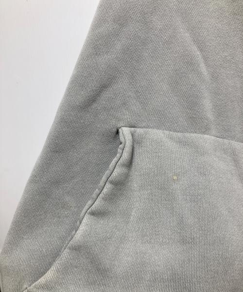 entire studios（エンタイアスタジオ）ENTIRE STUDIOS (エンタイアスタジオ) HEAVY HOODIE ウォッシュド加工長袖パーカー グレー サイズ:Lの古着・服飾アイテム