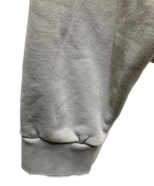 entire studios（エンタイアスタジオ）ENTIRE STUDIOS (エンタイアスタジオ) HEAVY HOODIE ウォッシュド加工長袖パーカー グレー サイズ:Lの古着・服飾アイテム