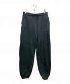 entire studiosエンタイアスタジオ）の古着「HEAVY SWEATPANTS WASHED」｜ブラック