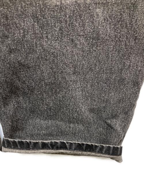 CONZ（コンズ）CONZ (コンズ) バギーシルエットカーブデニムパンツ ブラック サイズ:1の古着・服飾アイテム