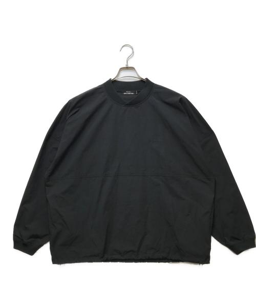 COOTIE PRODUCTIONS（クーティープロダクツ）COOTIE PRODUCTIONS (クーティープロダクツ) Name. (ネーム) POLYESTER TAFFETA FOOTBALL L/S TEE(ポリエステルタフタフットボールL/Sティー) ブラック サイズ:Mの古着・服飾アイテム