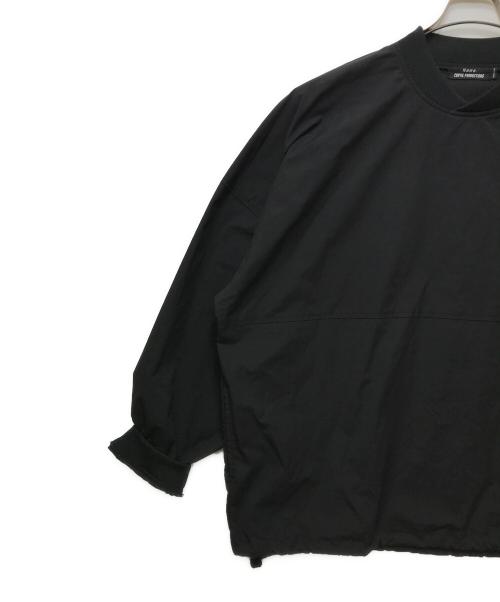 COOTIE PRODUCTIONS（クーティープロダクツ）COOTIE PRODUCTIONS (クーティープロダクツ) Name. (ネーム) POLYESTER TAFFETA FOOTBALL L/S TEE(ポリエステルタフタフットボールL/Sティー) ブラック サイズ:Mの古着・服飾アイテム