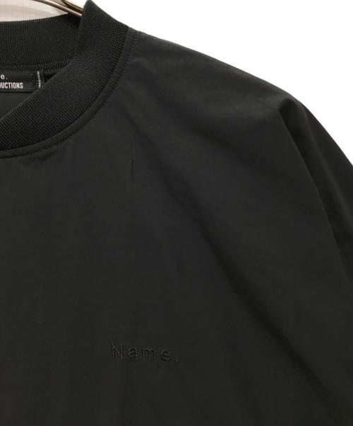 COOTIE PRODUCTIONS（クーティープロダクツ）COOTIE PRODUCTIONS (クーティープロダクツ) Name. (ネーム) POLYESTER TAFFETA FOOTBALL L/S TEE(ポリエステルタフタフットボールL/Sティー) ブラック サイズ:Mの古着・服飾アイテム