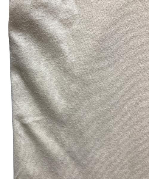 Acne studios（アクネ ストゥディオズ）ACNE STUDIOS (アクネ ストゥディオズ) ロゴ刺繍Ｔシャツ ベージュ サイズ:XSの古着・服飾アイテム